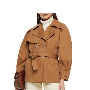 Ba&Sh
Tyson tie-waist trench jacket